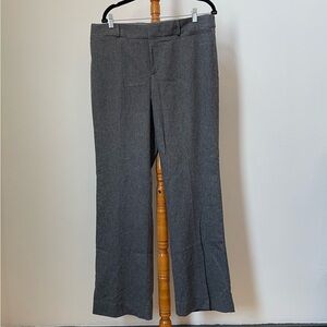 Banana Republic Charcoal Pinstripe Trousers